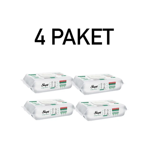 Sleepy Easy Clean Yüzey Temizleme Havlusu 100LÜ 4 Paket ürün görseli 1
