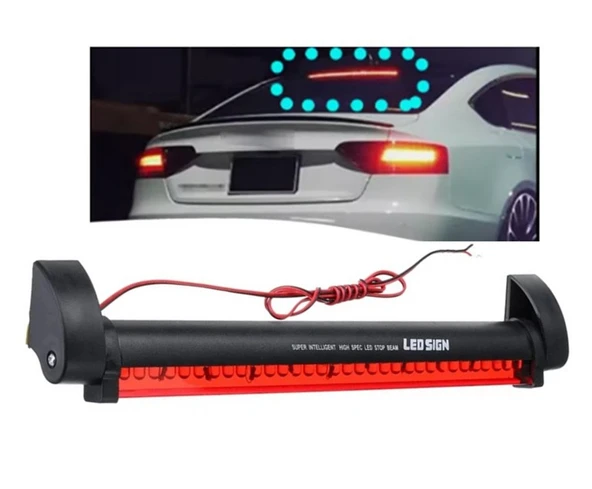 Çakar Modüllü 20 Modlu 32 Ledli Arka Cam 3.stop Lambası 12v. ürün görseli 1