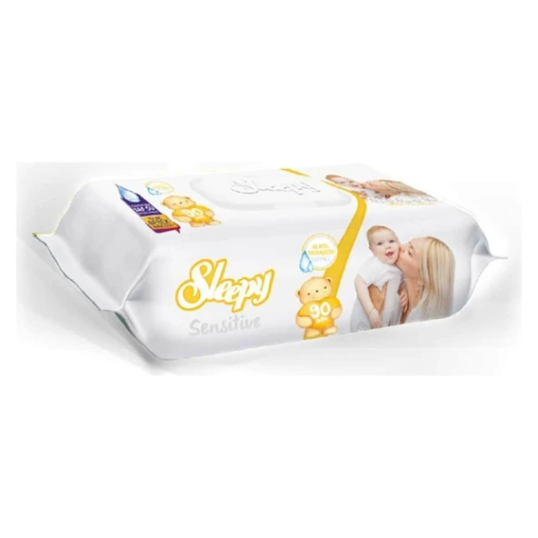Sleepy Sensitive Islak Mendil 90'lı ürün görseli 1