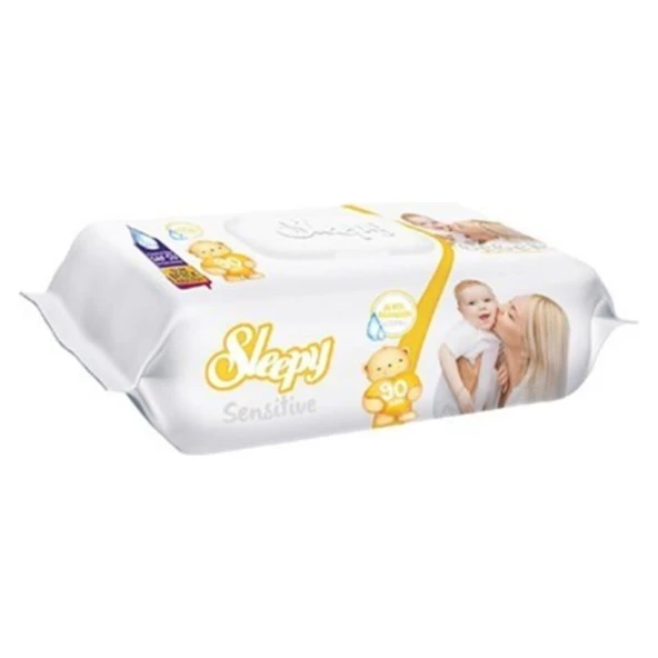 Sleepy Islak Havlu 90'lı Sensitive x24 ürün görseli 1