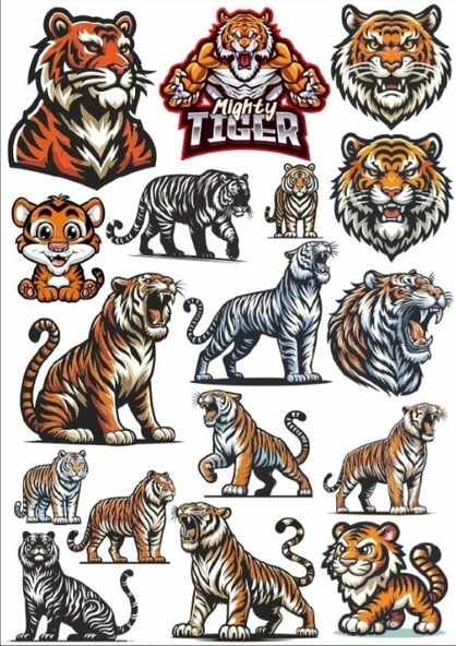 Kaplan Sticker Set 2 ürün görseli 1