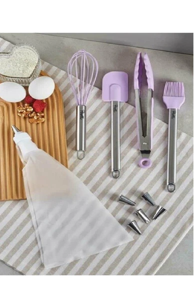Perotti Pasta Seti 10 Parça Cake Purple 15969 ürün görseli 1