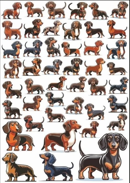 Köpek Sticker Set ürün görseli 1