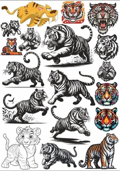 Kaplan Sticker Set 2 ürün görseli 1
