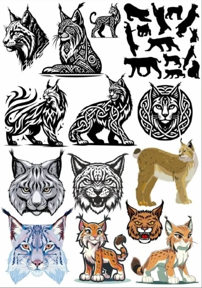 Kedi Sticker Set ürün görseli 1