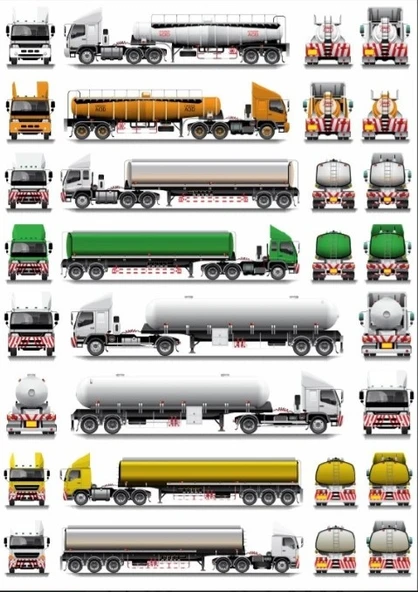 Tankerler Sticker Set ürün görseli 1