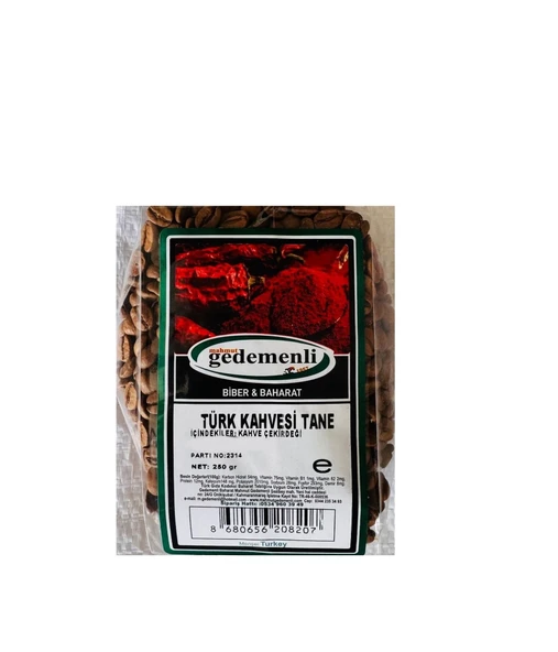 TÜRK KAHVESİ TANE 250 GR ürün görseli 1