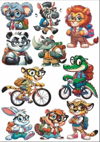 Fare Sticker Set ürün görseli 1