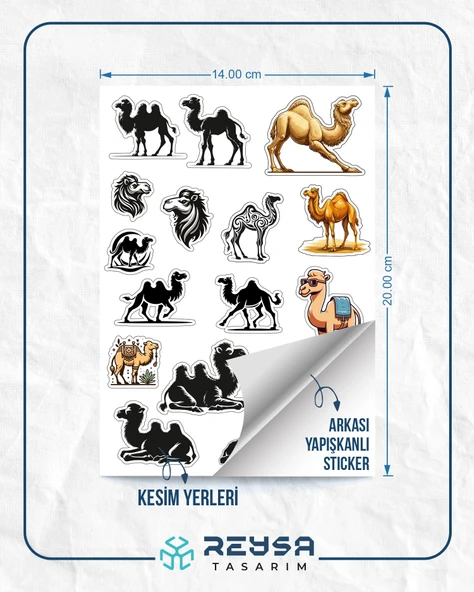 Deve Sticker Set - Resim 2