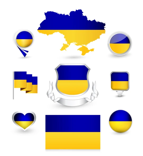 Ukrayna Sticker Set ürün görseli 1