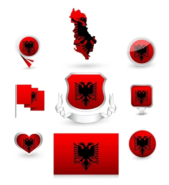 Arnavutluk Sticker Set ürün görseli 1
