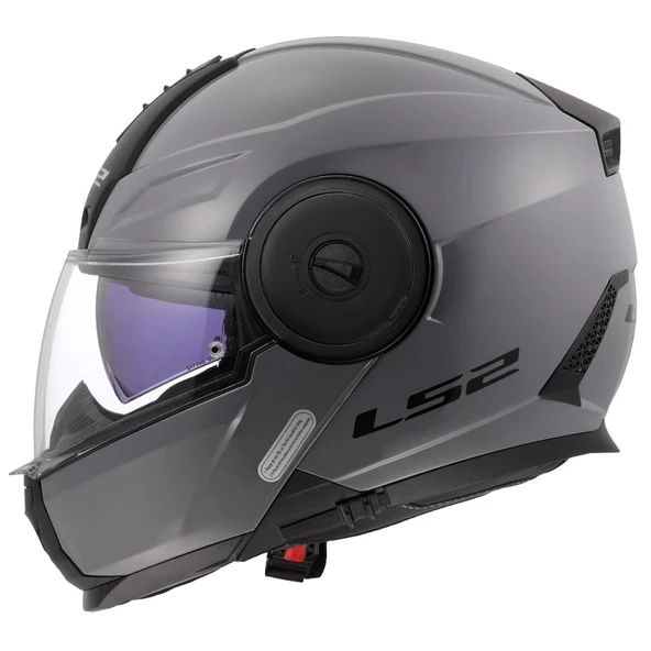 LS2 SCOPE 2 NARDO GRİ ÇENE AÇILIR KASK - Resim 5