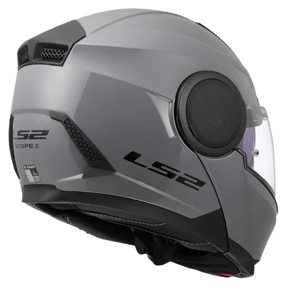 LS2 SCOPE 2 NARDO GRİ ÇENE AÇILIR KASK - Resim 7