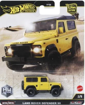 Hot Wheels Premium Car Culture Off Road Land Rover Defender 90 JBK74 ürün görseli 1