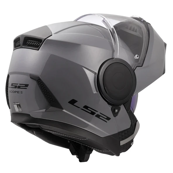 LS2 SCOPE 2 NARDO GRİ ÇENE AÇILIR KASK - Resim 3