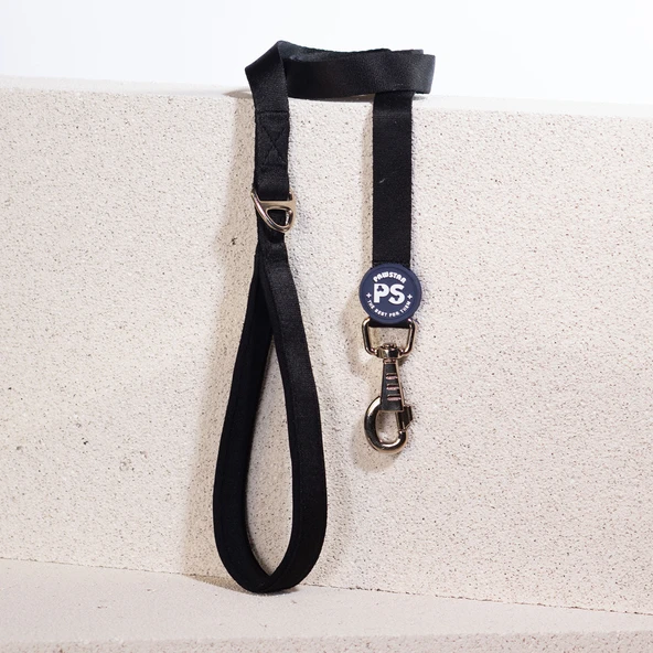 Pawstar Siyah Köpek Gezdirme Kayışı 120 cm x 2 cm ürün görseli 1
