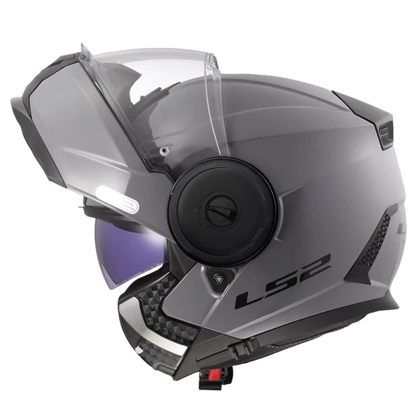 LS2 SCOPE 2 NARDO GRİ ÇENE AÇILIR KASK - Resim 2