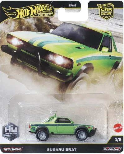 Hot Wheels Premium Car Culture Off Road Subaru Brat JBK72 ürün görseli 1