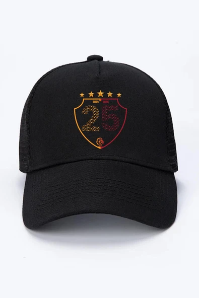 25 Şampiyonluk Shield Siyah Fileli Şapka ürün görseli 1