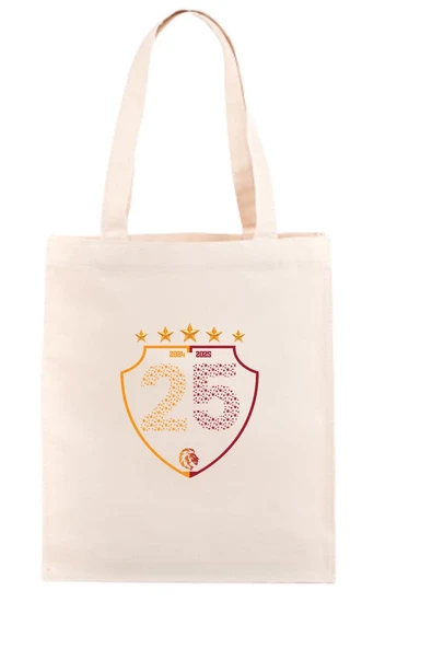 25 Şampiyonluk Shield Ham Bez Çanta ürün görseli 1