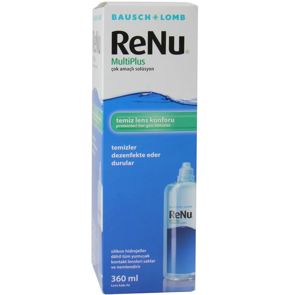 Bausch Lomb Renu Multiplus Çok Amaçlı Solüsyon 360 ml ürün görseli 1