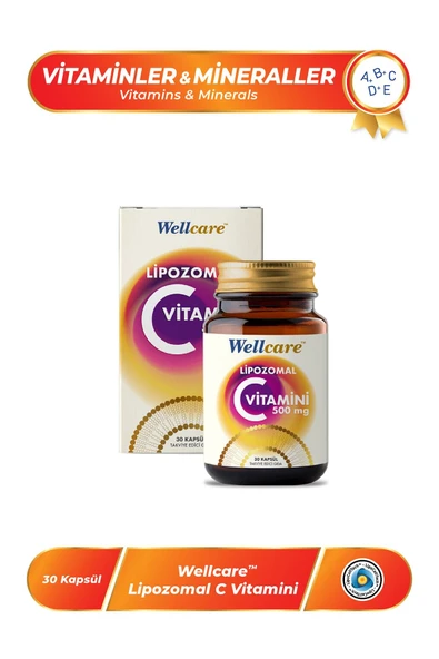 Wellcare Lipozomal C Vitamini - 30 Kapsül ürün görseli 1