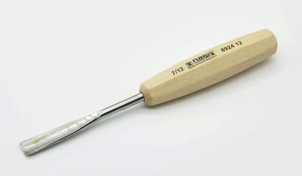 NAREX 892412 Wood Line Oluklu Ağız Oyma Iskarpelası 12x90 mm ürün görseli 1