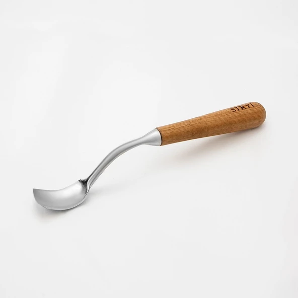 STRYI 113005 Uzun Bükülmüş Derin Oluklu Kuksa ve Kaşık Oyma Iskarpelası 30 mm ürün görseli 1