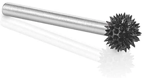 KUTZALL SX-14-EC Ekstra Kalın Diş Yuvarlak Törpü (3.1 mm Sap) ürün görseli 1