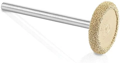 KUTZALL RS-34-EG İnce Diş Daire Törpü (3.1 mm Sap) ürün görseli 1