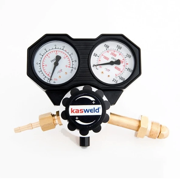 KASWELD 2103 Gazaltı Argon Basınç Düşürücü Regültör (Karışım Gaz) ürün görseli 1