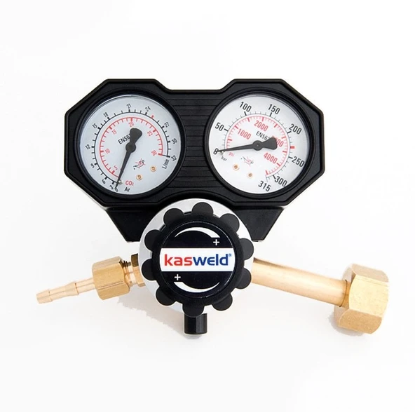 KASWELD 2104 Co2 Karbondioksit Basınç Düşürücü Regülatör - Resim 7