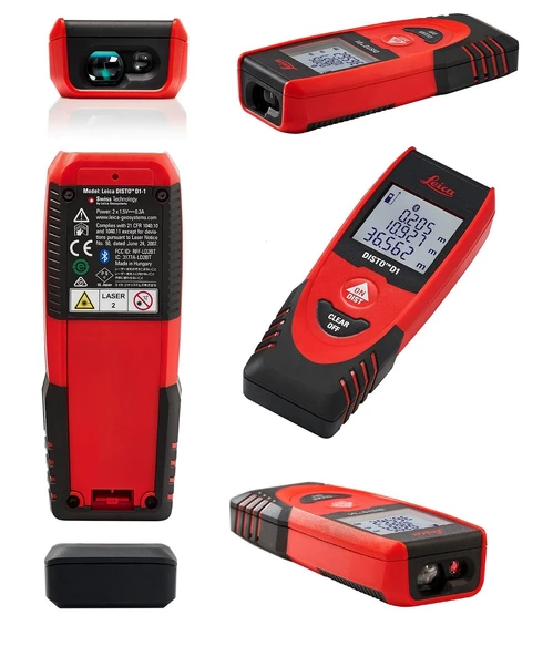 LEICA DISTO D1 Bluetooth Lazer Metre (40 Metre) - Resim 7