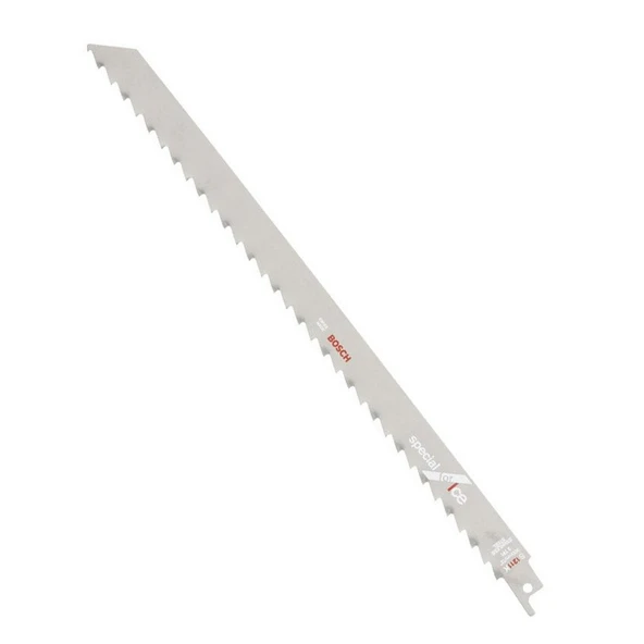 BOSCH S 1211 K Paslanmaz Donmuş Gıda-Kemik Kesimi İçin Tilki Kuyruğu Testere Ucu 300 mm (1 Adet) ürün görseli 1