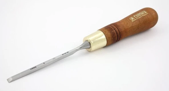 NAREX 811655 Premium Seri Oluklu Düz Iskarpela 6 mm ürün görseli 1