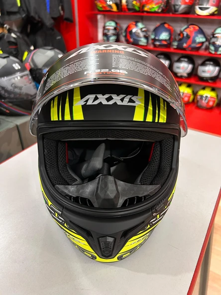 PTTAVM: AXXIS DRAKEN S ROAR B3 MATT FLUOR YELLOW XXL