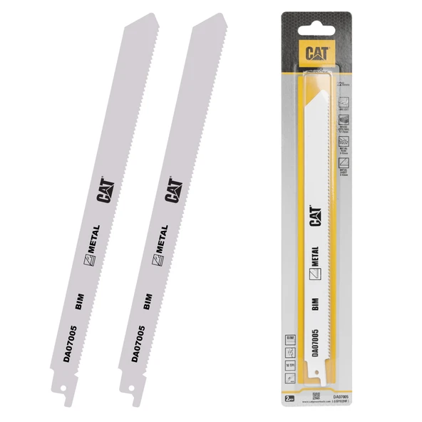 CAT DA07005 228mm 2 Parça Profesyonel Metal/Çivili Ahşap Kesme Tilki Kuyruğu Testere Ucu ürün görseli 1