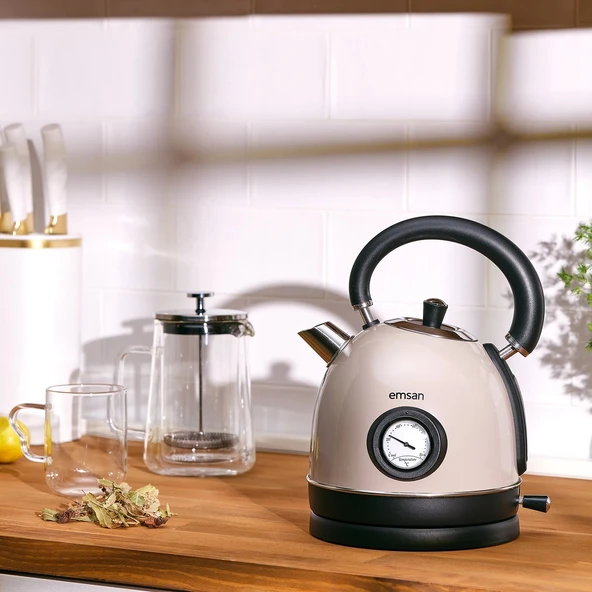 Emsan Turtle Kettle Beige ürün görseli 1