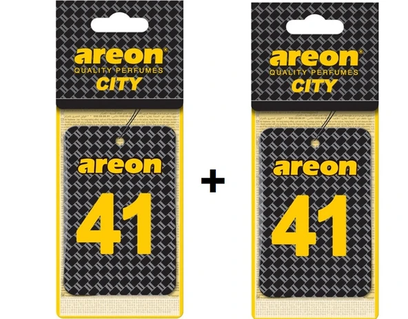 Areon 41 Vanilla Black Oto Araç Kokusu (2li ) ürün görseli 1