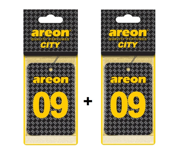 Areon City Vanilla Black 09 Oto Araç Kokusu (2li ) ürün görseli 1