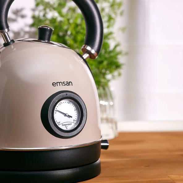 Emsan Turtle Kettle Beige - Resim 2