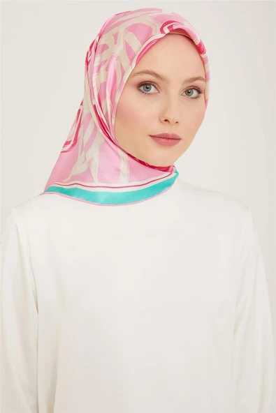 Sura İpek Eşarp  91234D (S ) - Resim 9
