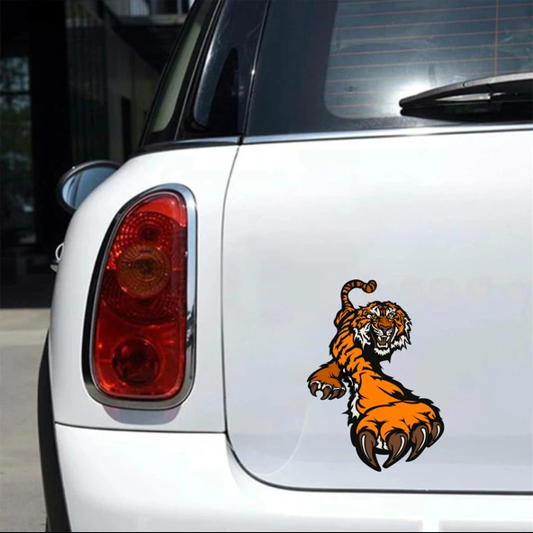 Kaplan Sticker 8 10x10 cmRenkli Sticker - Resim 2