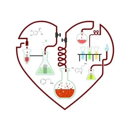 Kalp Ritmi 2 Sticker 10x10 cmRenkli Sticker ürün görseli 1