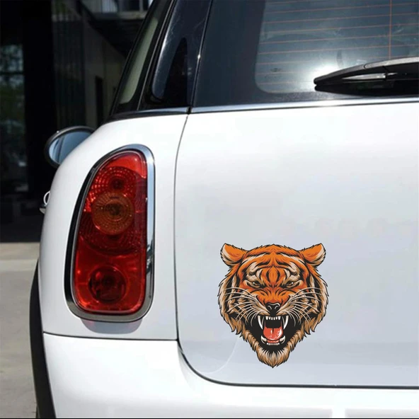 Kaplan Sticker 9 10x10 cmRenkli Sticker - Resim 2