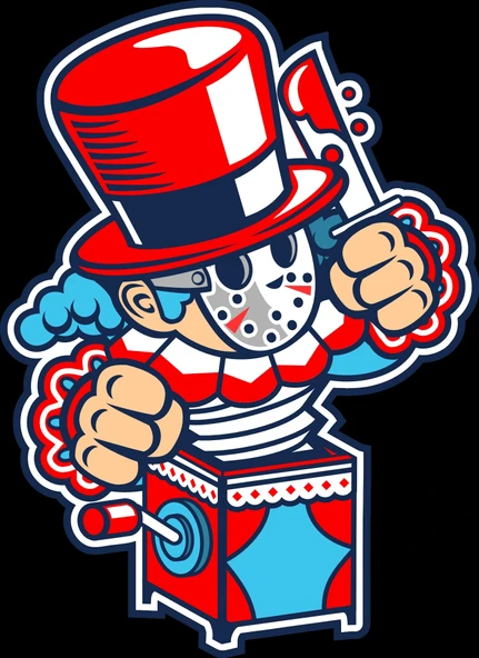 Süpriz Oyuncak Sticker 10x10 cmRenkli Sticker ürün görseli 1