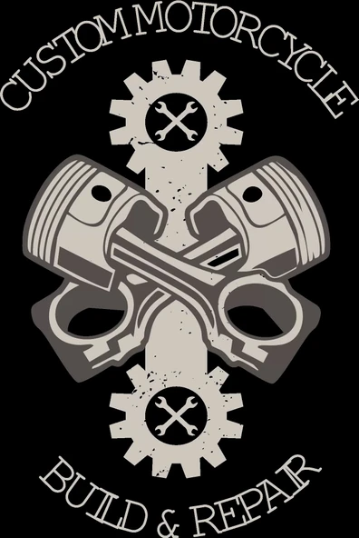 Custom Motorcycle Sticker 10x10 cmRenkli Sticker ürün görseli 1