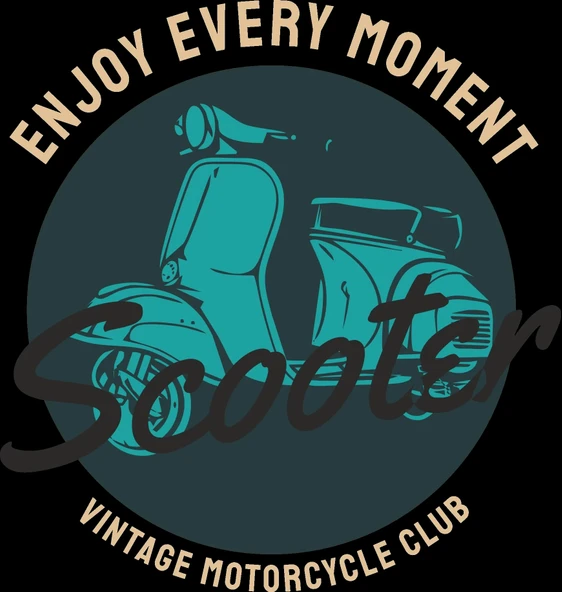 Enjoy Every Moment Sticker 10x10 cmRenkli Sticker ürün görseli 1