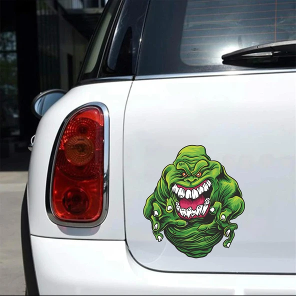 Mikrop Sticker 10x10 cmRenkli Sticker - Resim 2