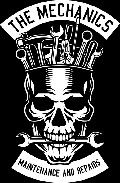 The Mechanics Sticker 10x10 cmRenkli Sticker ürün görseli 1